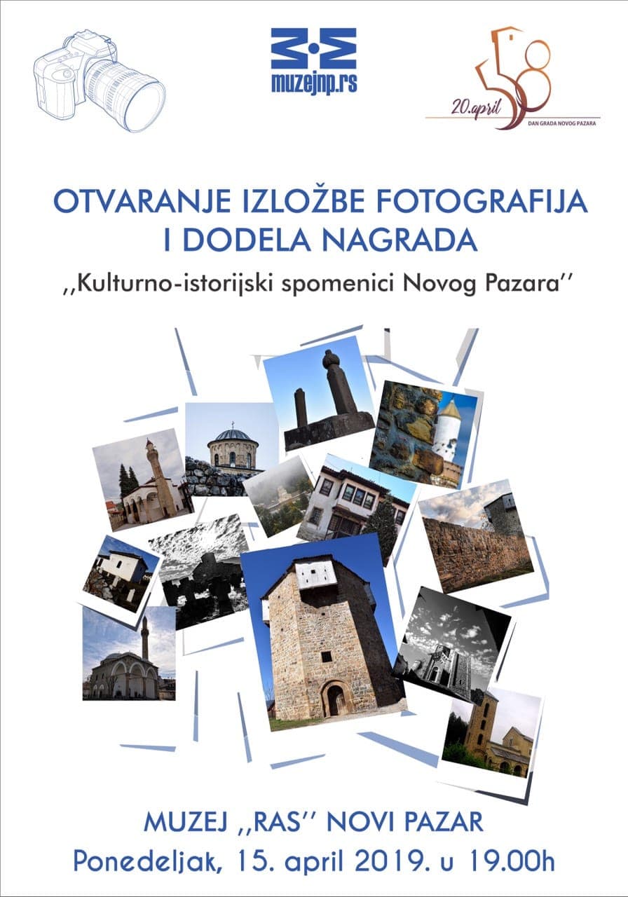 Izložba „Kulturno-istorijski spomenici Novog Pazara“ i uručene nagrade