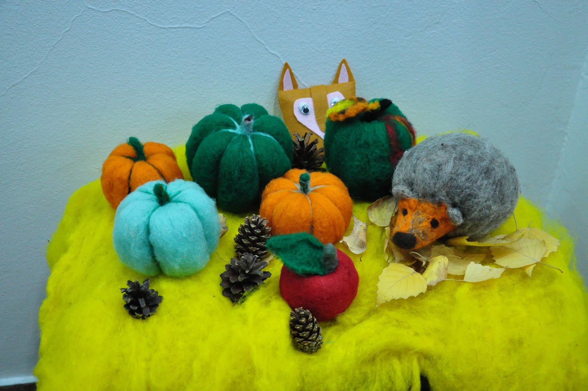 Izložba dječijih radova od vune